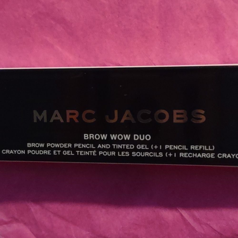 New Marc Jacobs Brow Wow Duo Light Brown - Picture 3 of 7